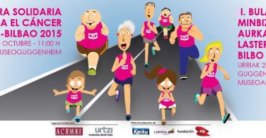 I CARRERA SOLIDARIA CONTRA EL CÁNCER DE MAMA EN BILBAO.