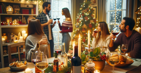 Consejos para beber de manera responsable en Navidad